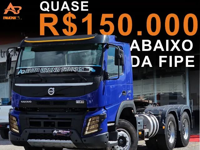 Volvo Fmx 540 6x4, Câmbio I-shift, Ar Condicionado - Caminhões