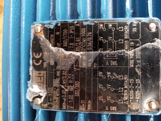 Motofreio dahlander trifásico. - Foto 3