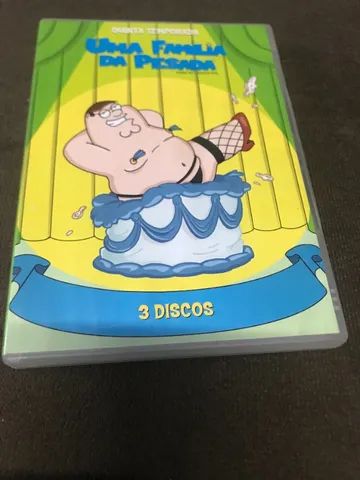 DVD Uma Família da Pesada Quinta Temporada Family Guy
