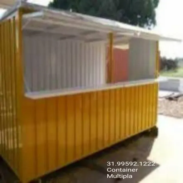 Container com banheiro para obra lanchonete ou escritorio - pronta entrega ou enc. - Foto 2