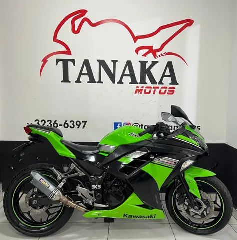 Kawasaki Ninja 300 R Verde 2013 abs