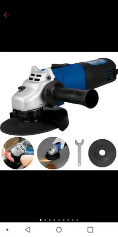 Esmerilhadeira Angular 115 mm 4 1/2 820W 11000 rpm<br>110volts e 220v