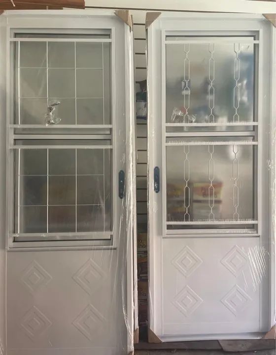 Porta postigo aço branco novas / entregamos  - Foto 3