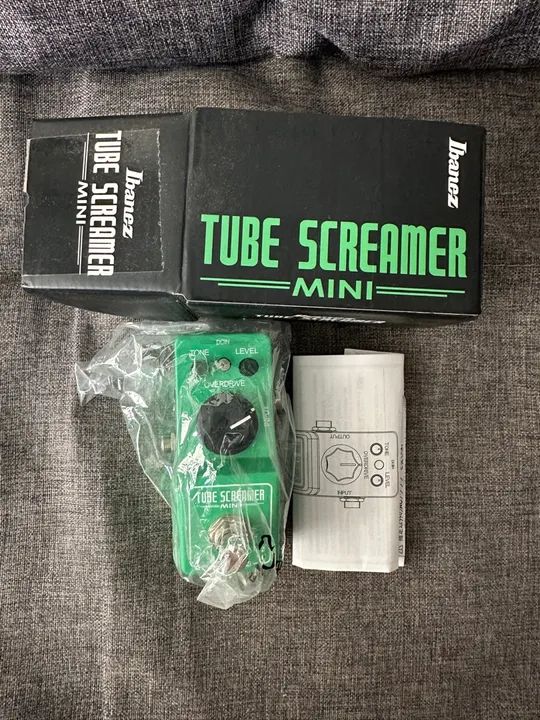 Pedal Ibanez Tube Screamer Mini Overdrive NOVO NA CAIXA  - Foto 2