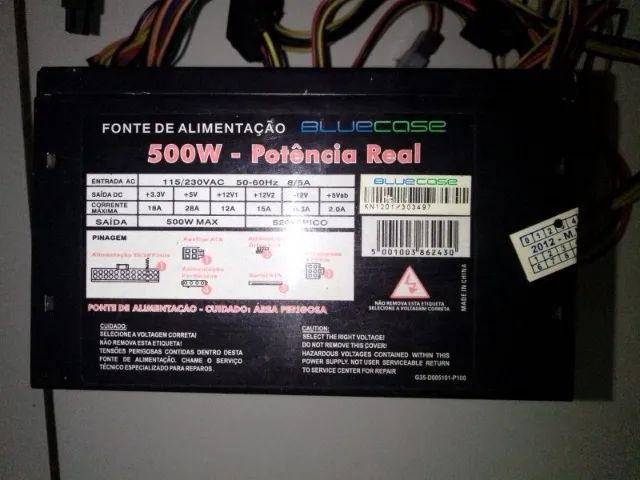 Fonte de PC 500w