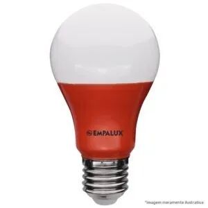 Lâmpadas Led 10w Bivolt E27 Empalux cores azul, amarela ou vermelha - Foto 3