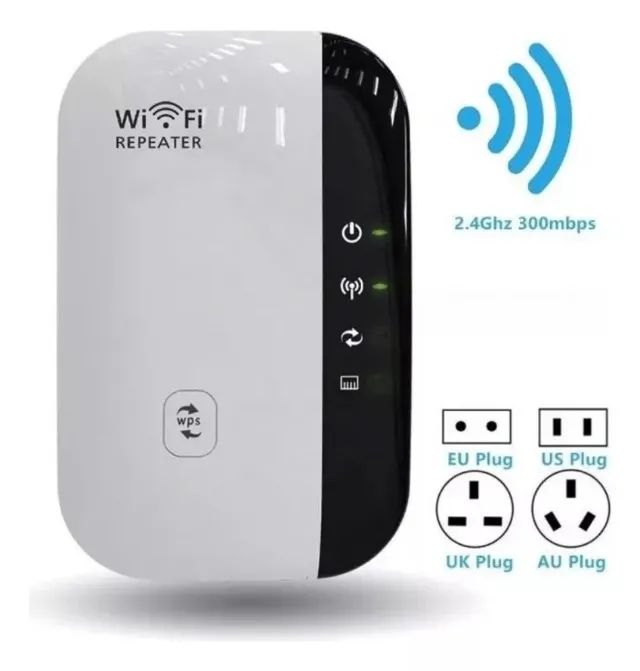 Aparelho Repetidor De Sinal Wifi Wireles Internet Sem Fio Branco - Foto 5