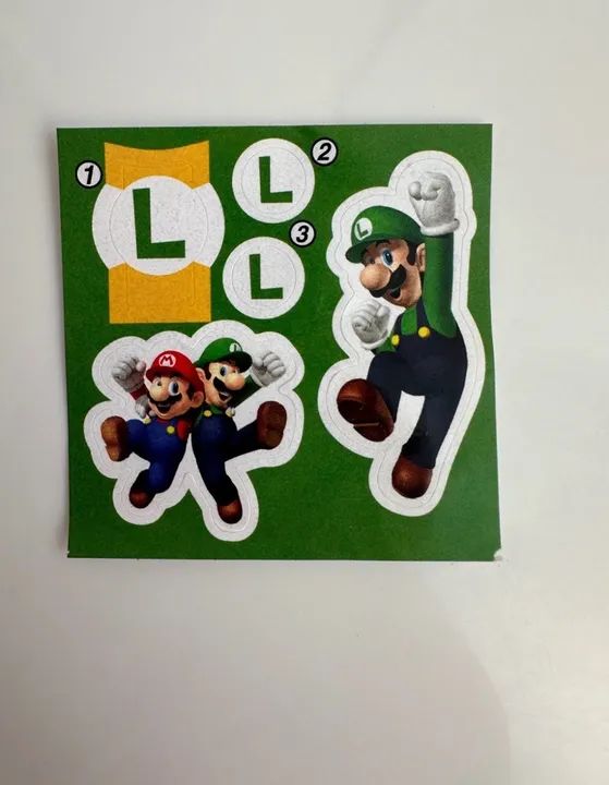 luigi - mario kart (com adesivos) - Foto 5