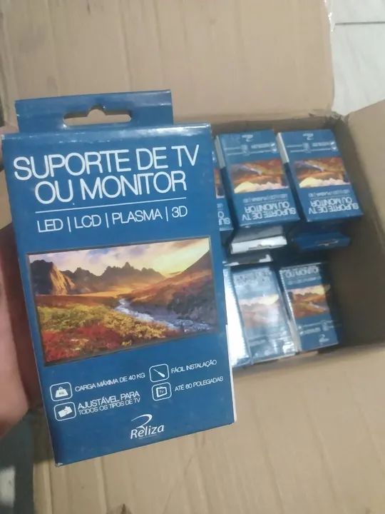 Suporte de Parede para TV -  Corte de Monito - Novo - Foto 6