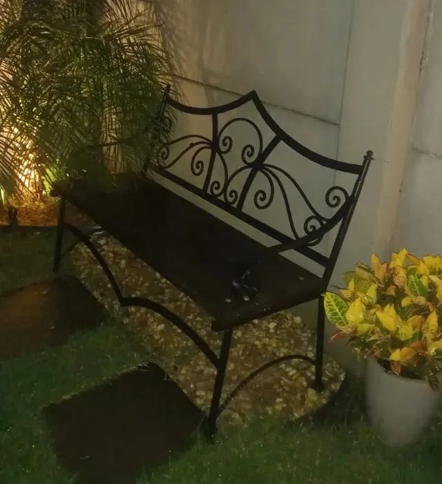 Banco de Jardim em Ferro Forjado Exclusivos na CasaDeFerro