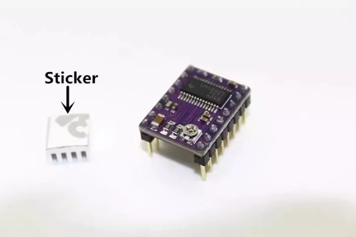 Driver Drv8825 C/ Dissipador De Calor Impressora 3d Reprap Rasp    Arduino COD-AM157   - Foto 2