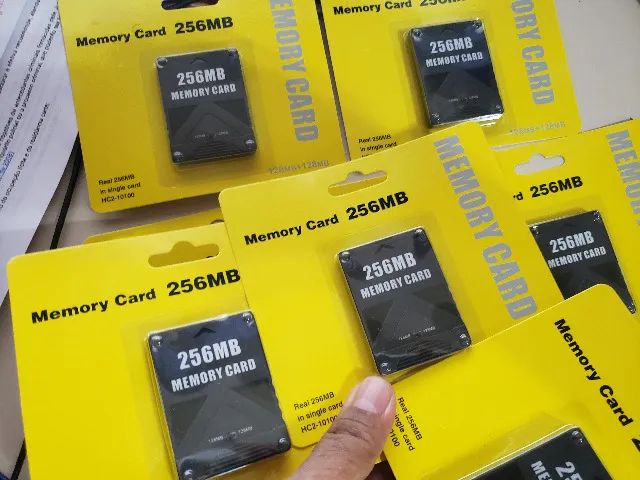 Memory Card 256 Mb Compatível Com Playstation 2 Ps2 Play 2 - Novo lacrado - Foto 4