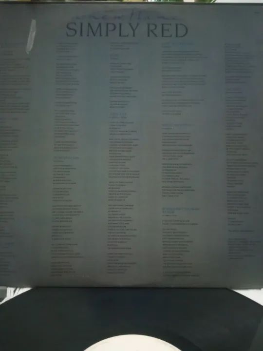 LP SIMPLY RED ,A NEW FLAME.1989 - Foto 5