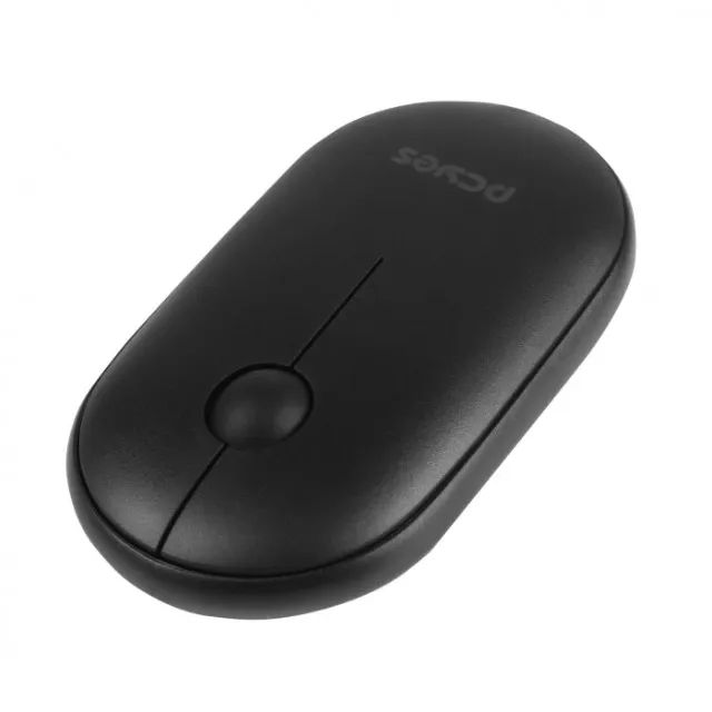 Mouse sem Fio Bluetooth Pcyes College Black 1600DPI Clique Silencioso - WZetta - Foto 3