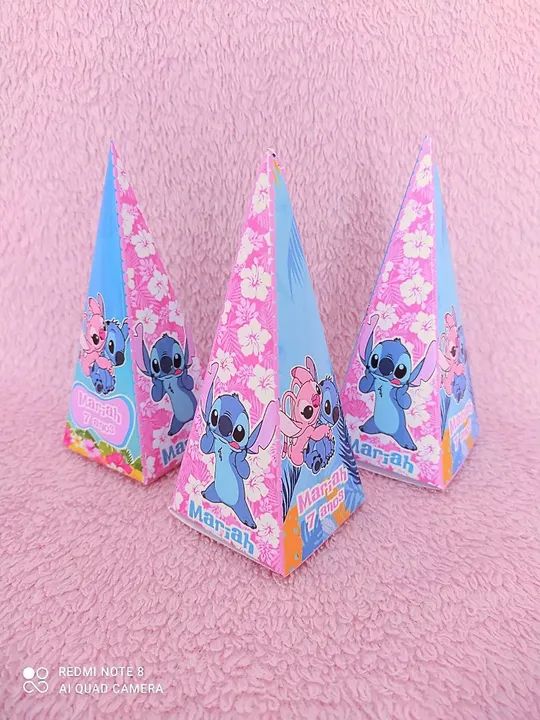 Caixa Personalizada Stitch - Festa Infantil - Foto 3