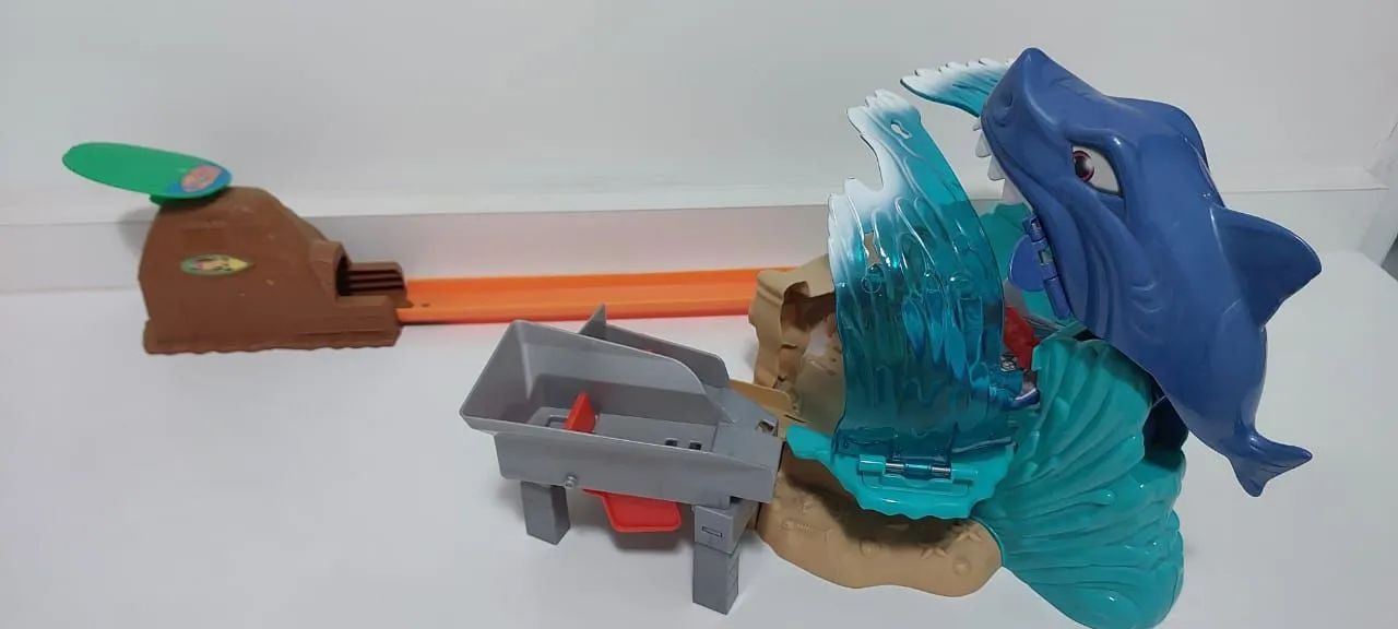 Hot Wheels Conjunto Ataque Tubarão City - Mattel - Foto 2