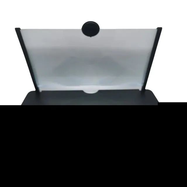 LUPA AMPLIADORA P/TELA DE CELULAR DOBRÁVEL TELA 3D 10 POLEGADAS. PRETA<br> - Foto 3