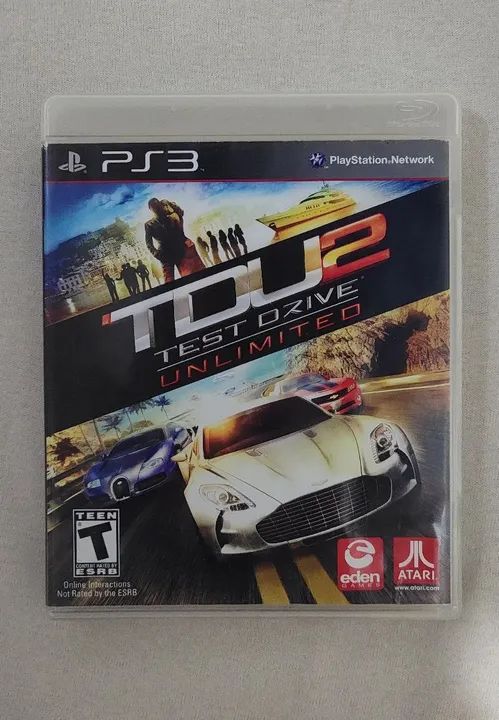 Test Drive Unlimited 2 - PS3 impecável 