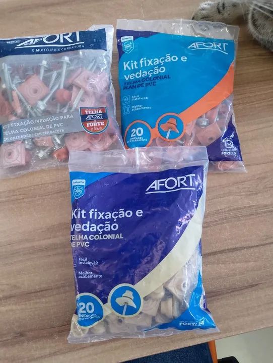 kit fixação e vedação