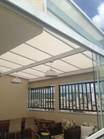 Persiana romana de teto tela solar,  - Foto 3