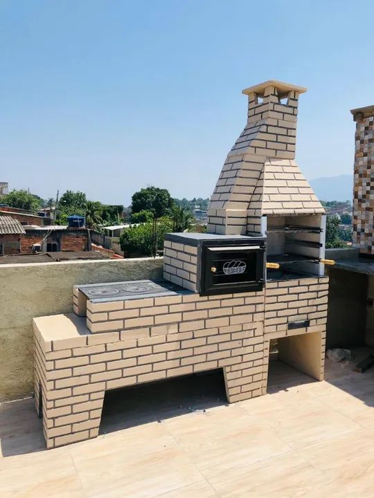 Churrasqueira pre fabricada Ac cartão e entrego  - Foto 4