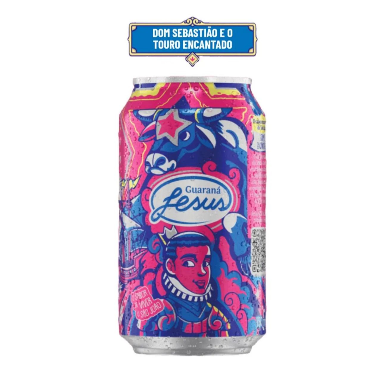 Lata Guaraná Jesus São João 2024 (coleção) unidade - Foto 2