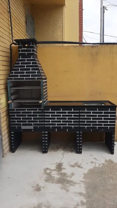 Churrasqueira pre fabricada Ac cartão e entrego  - Foto 6