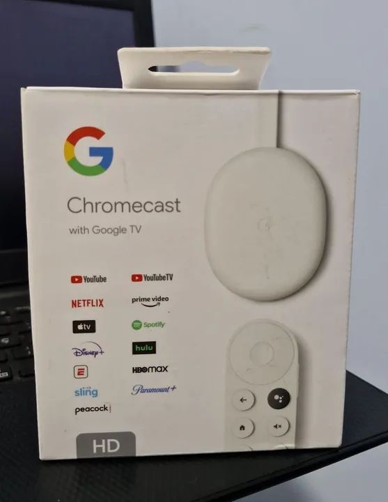 Chromecast com Google TV - Novo