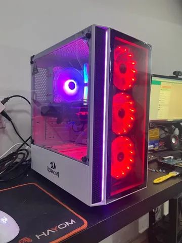 PC Gamer Completo Xeon 16GBs  + RX 580 c/ Monitor + KIT Gamer (Mouse, Teclado, Headset) - Foto 5