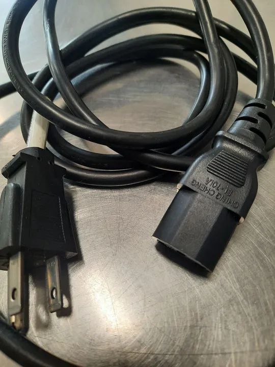 Cabo de energia 10A - Novo - Foto 2