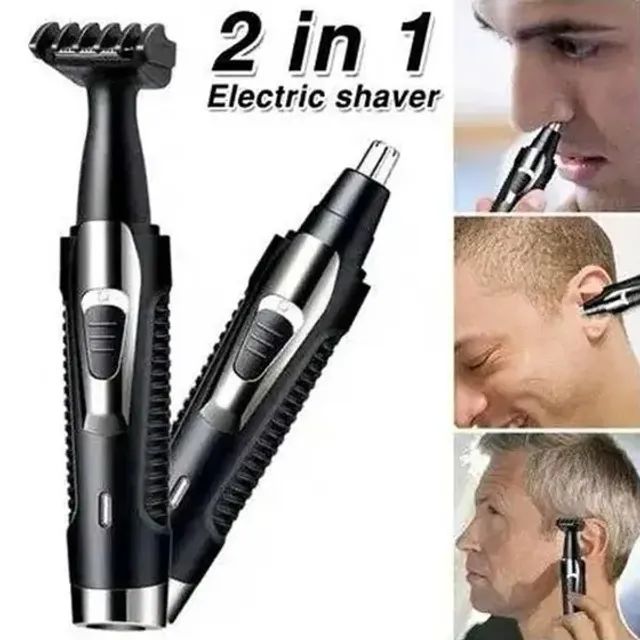 Maquina Aparador De Pelo 2 Em 1 Daling Dl-7019 14cm - Foto 3