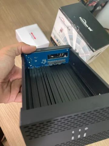 Case Gaveta Usb-c 3.1 Para 2 Hds 3.5 Externo Raid 0 Raid 1 - Foto 4