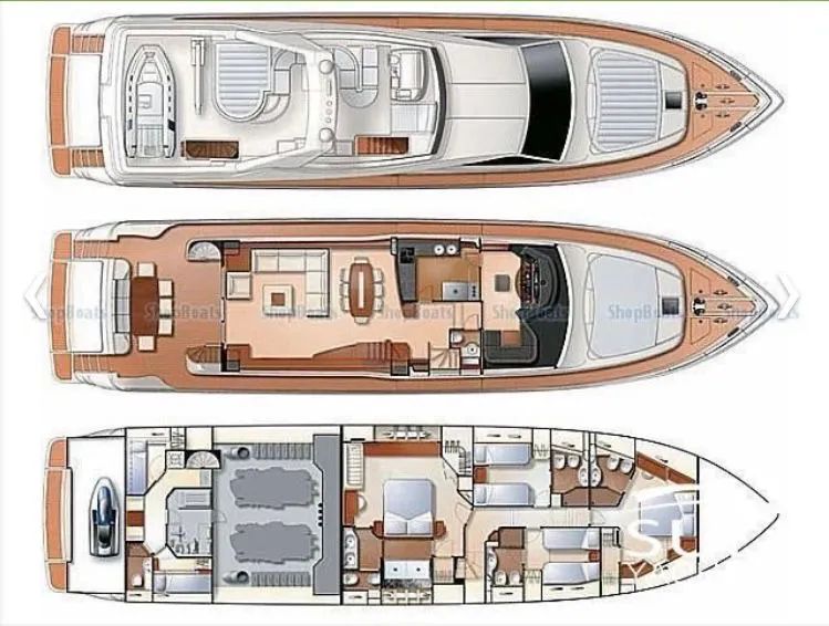 Ferretti 830 ano 2012 modelo 2013 - ÚNICO DONO - Foto 2