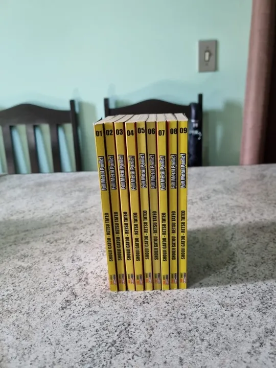 Coleção Mangá Full Metal Panic! Vol.1 ao 9
