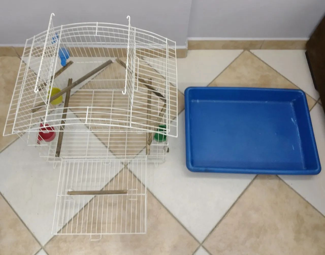 Gaiola para Calopsitas, Periquitos ou Agapornis - Foto 3