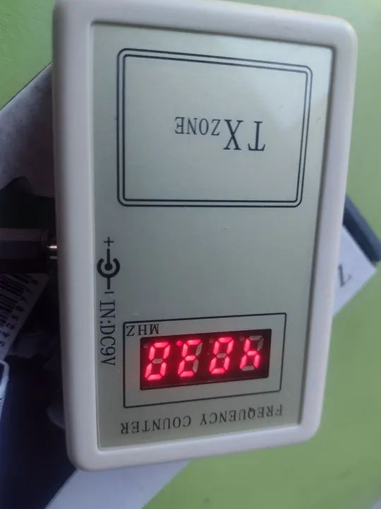 Frequencimetro para controle remoto de garagem  - Foto 2