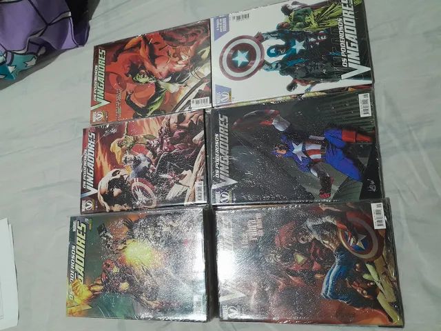 Colecao os poderosos vingadores 94 edcs - Foto 2