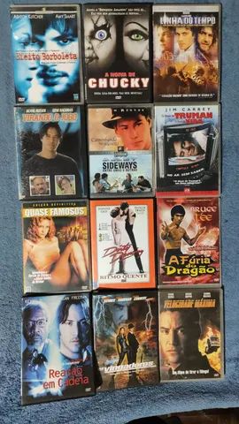 Lote com 100 dvds originais filmes e musicais - Foto 4