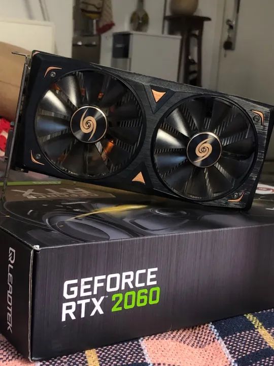 RTX 2060 6gb RAY TRACING NA CAIXA!!