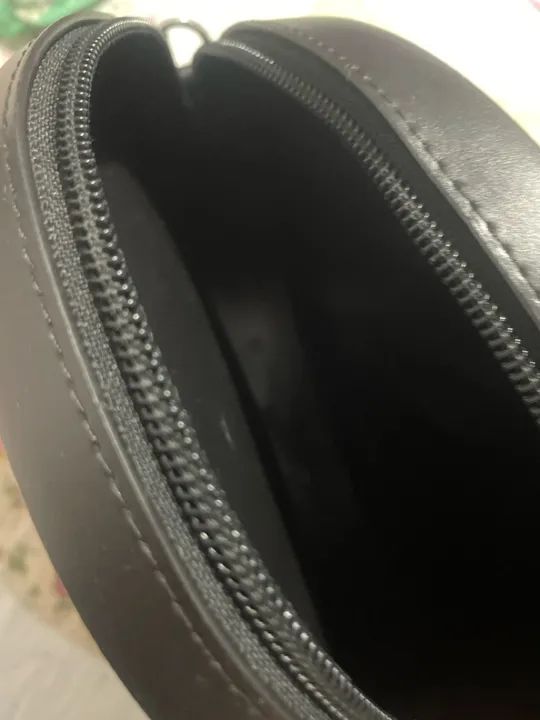 Bolsinha de Poliuretano Preta !BAIXOU! - Foto 3