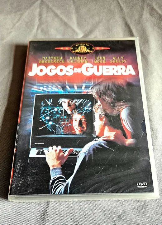 DVD - Jogos de Guerra - Novo/Lacrado.