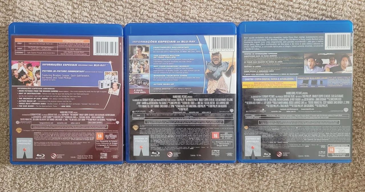Coleção Completa - Se Beber, Não Case! (Blu-Ray) - Foto 2