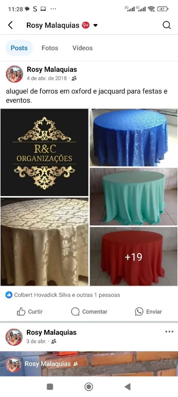 Toalha de mesa redonda jacquard festas buffet evento - Foto 2