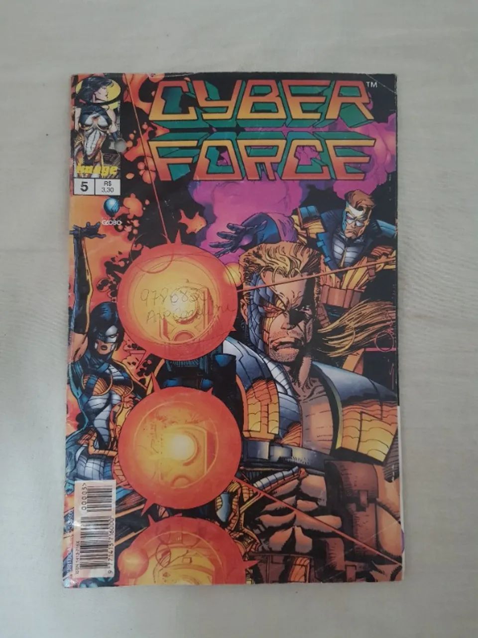 Hq Cyberforce Nº 5 DC Comics 1997
