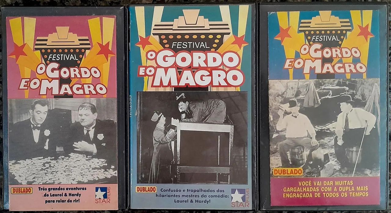 Coleção O Gordo E O Magro (VHS) - Foto 3