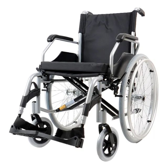 Cadeira de Rodas em Alumínio Dobrável até 120 Kg D600 Dellamed - Foto 2