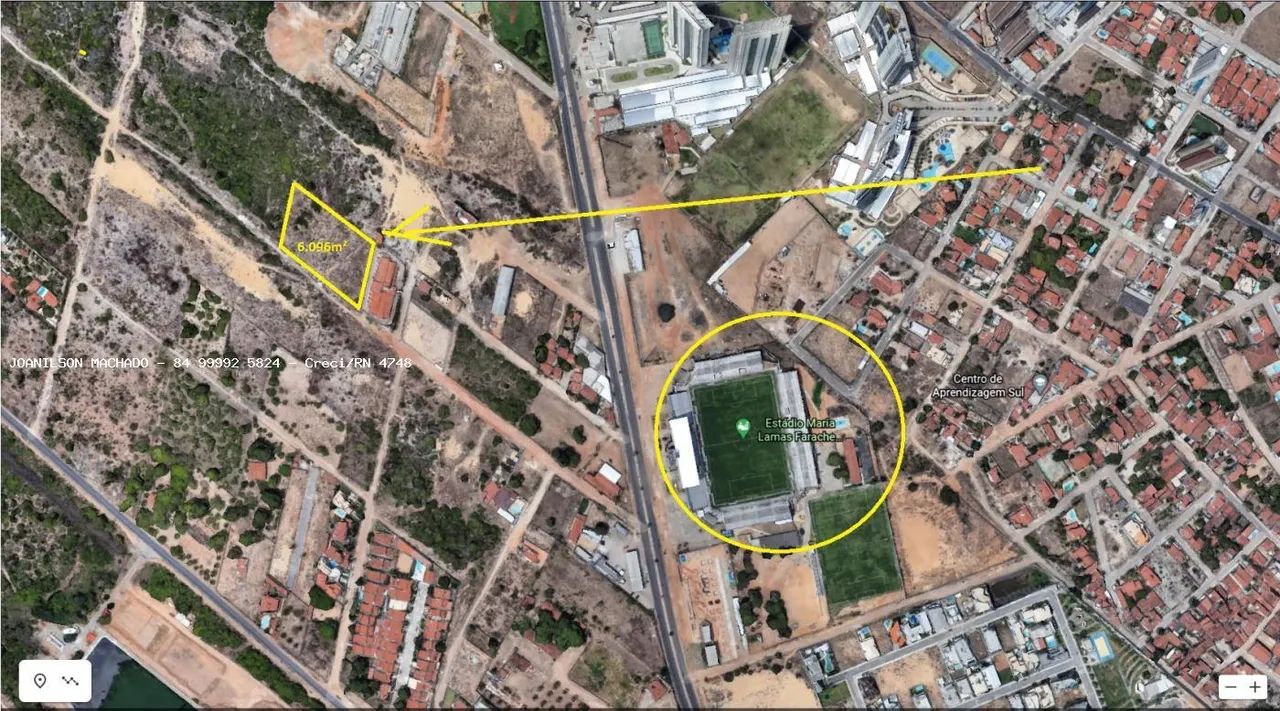 TERRENO EM PONTA NEGRA  6.096m² - PONTA NEGRA