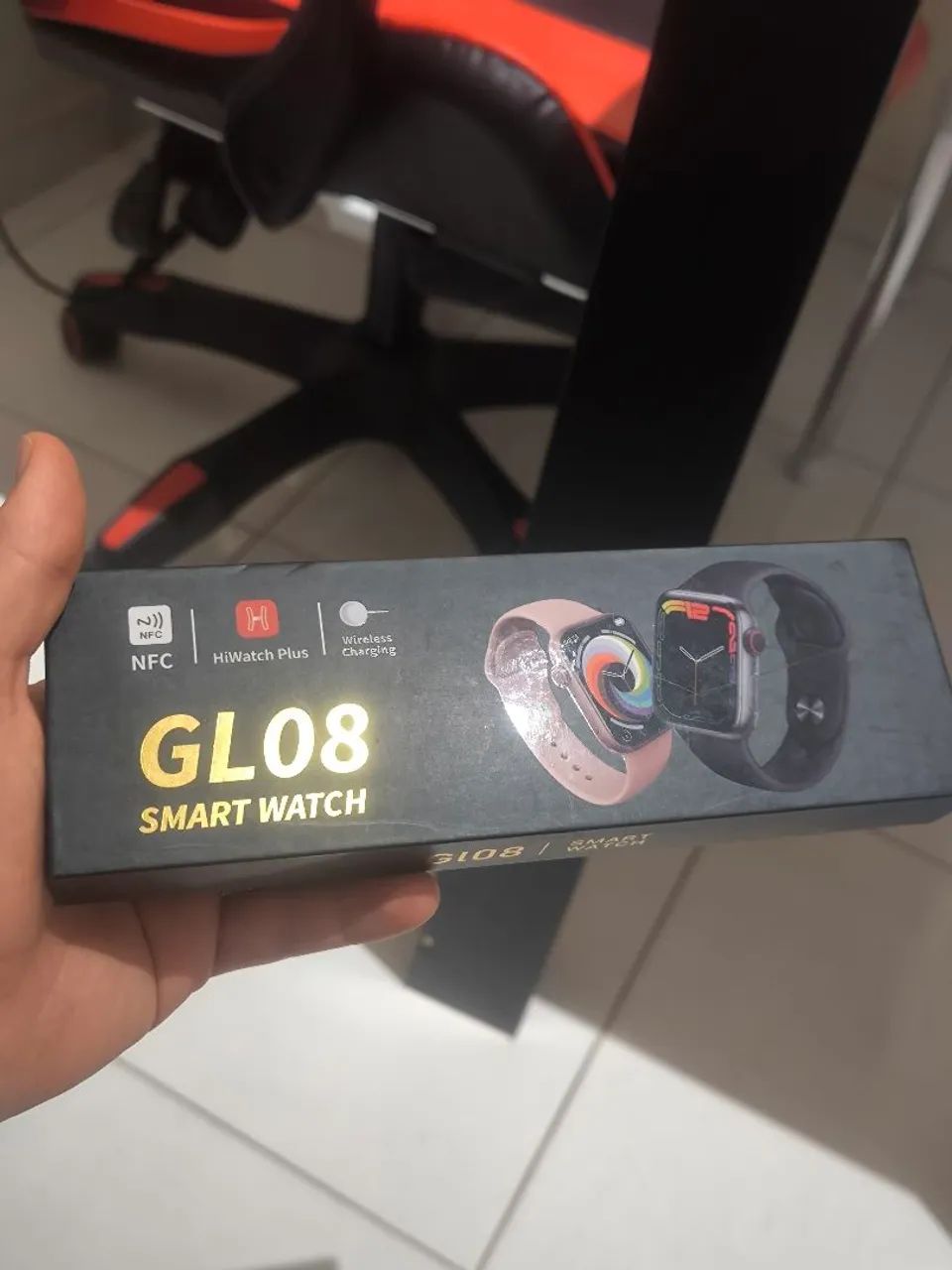 SMART WATCH GL08 - NOVO