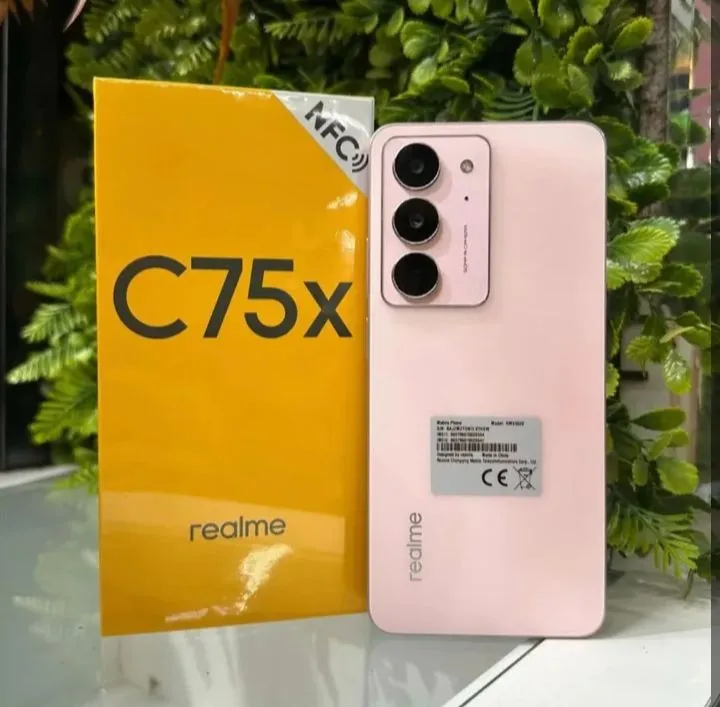 Realme C75x NFC Lacrados!!! (à prova d'água) 1 ano de garantia!!!