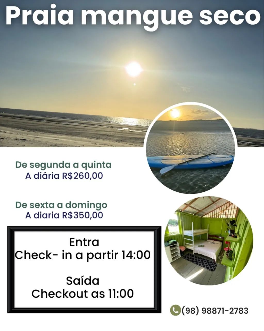 Aluguel Casa de Praia - Mangue Seco/MA - Foto 9